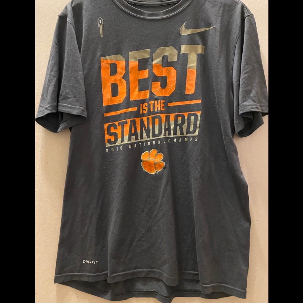 Men’s Short Sleeve Clemson Best is Standard Tee